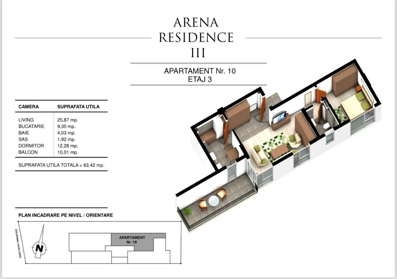 Apartamente Noi de Vanzare in Prelungirea Ghencea - Arena Residence III